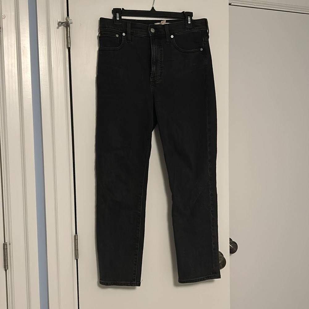 Madewell perfect vintage jean 28 black